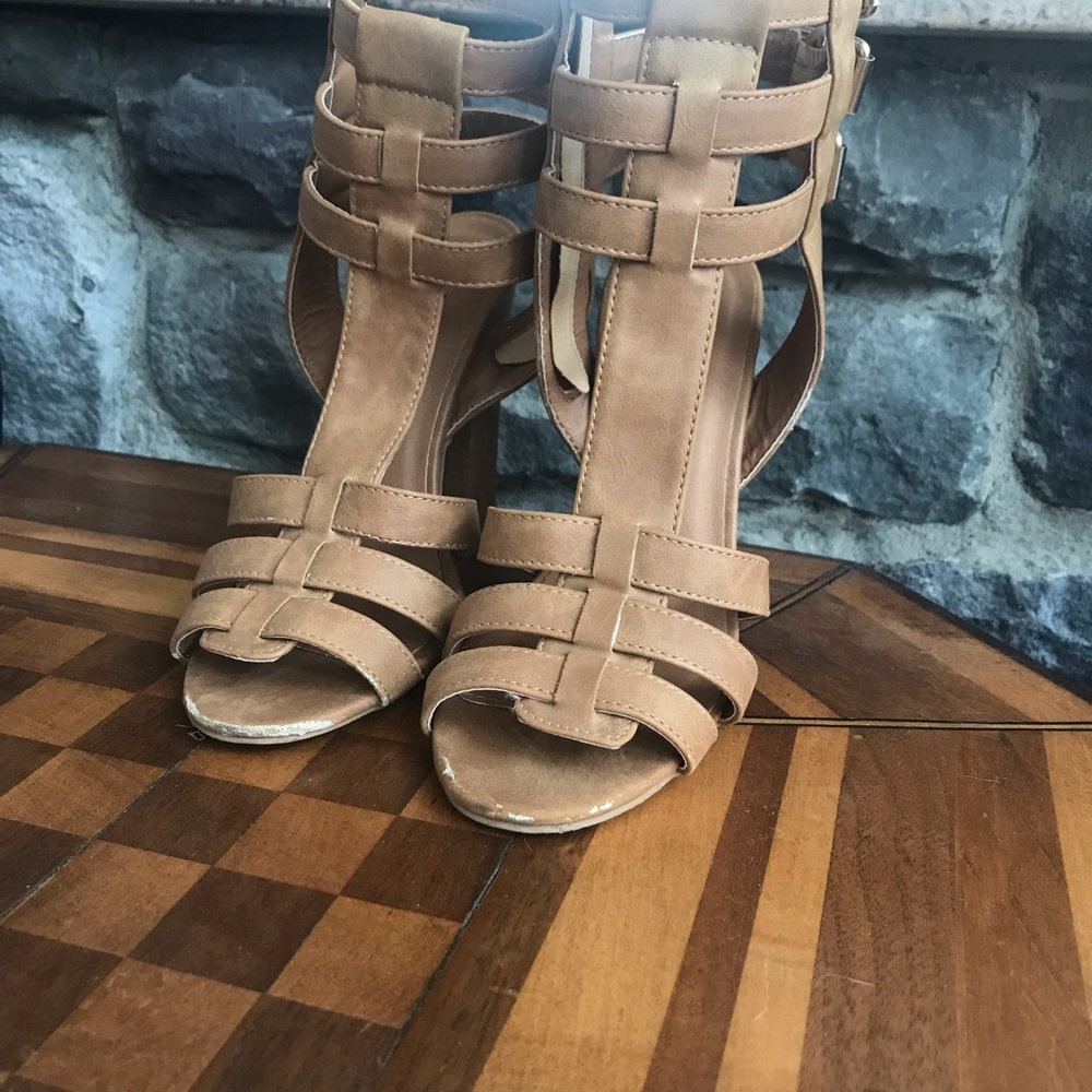 High Heel Gladiator style sandal